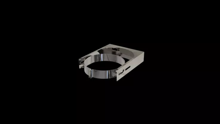 DW PLUS Wandabstandhalter 5–10 cm, Doppelwandig - Edelstahl